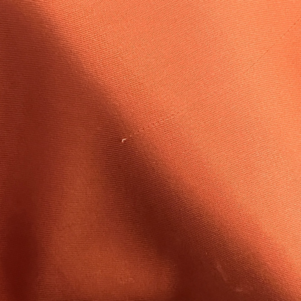 Aritzia Wilfred Only Ruched Slip Dress rust color mini dress cowl neck small - Picture 8 of 10